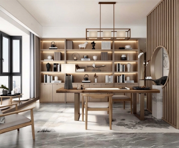 New Chinese Style Study Space-ID:911521919