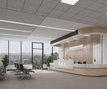 Modern Hospital Hall-ID:403402093