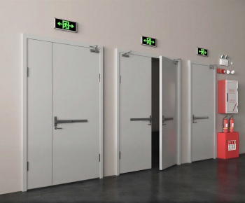 Modern Fire Door-ID:225521091