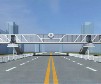 Modern Building Component-ID:720642095