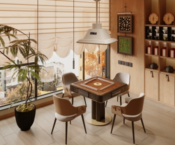 New Chinese Style Mahjong Tables And Chairs-ID:953165053