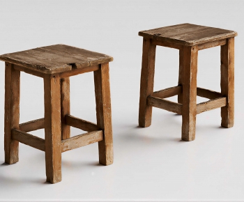 Retro Style Stool-ID:810262929