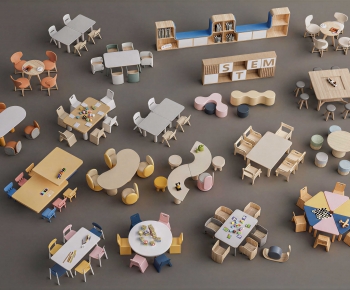 Modern Children's Table/chair-ID:360616927