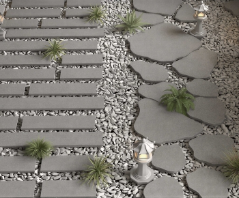Modern Garden-ID:784949062