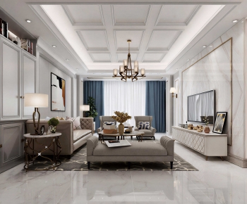American Style A Living Room-ID:678524022