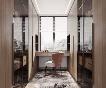 Modern Clothes Storage Area-ID:638910063