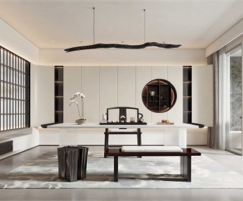 New Chinese Style Tea House-ID:746035104