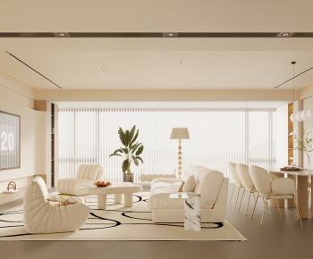 Modern A Living Room-ID:964579624