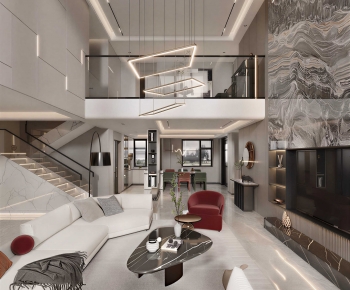 Modern A Living Room-ID:273559096