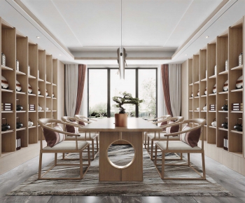 New Chinese Style Tea House-ID:398525959