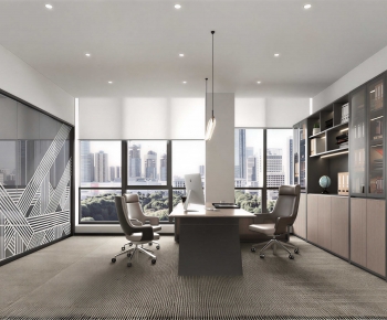 Modern Manager's Office-ID:804685125