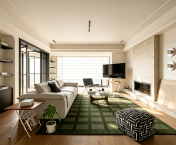 Modern A Living Room-ID:202420009