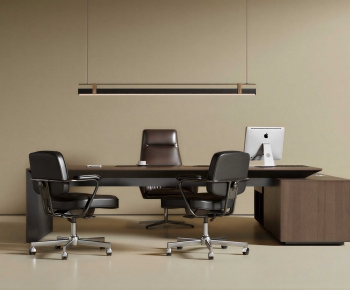 Modern Office Desk And Chair-ID:233746053