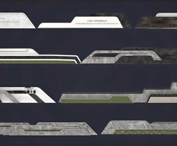 Modern Landscape Wall-ID:889256954