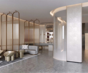 Modern Office Rest Area-ID:439636958