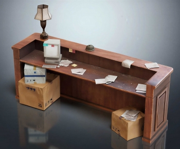 Modern Reception Desk-ID:102369896
