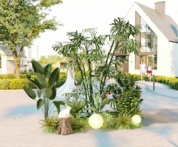 Modern Plant Pile-ID:156533963