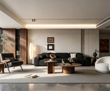 Modern A Living Room-ID:133400923