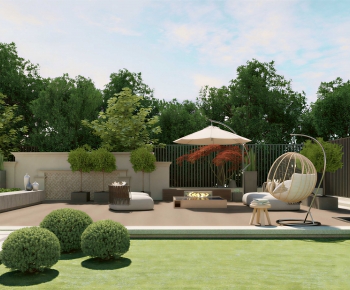 Modern Courtyard/landscape-ID:567049988