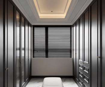 Modern Clothes Storage Area-ID:897248986