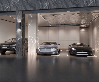 Modern Underground Garage-ID:698079112