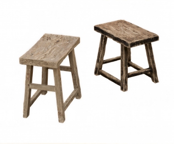Wabi-sabi Style Stool-ID:885324006