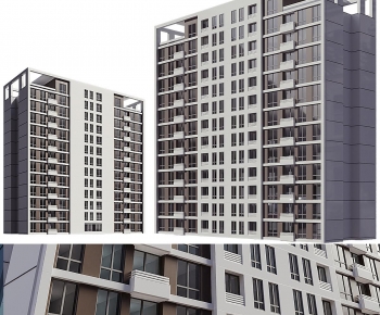 Modern Residential Building-ID:720789918