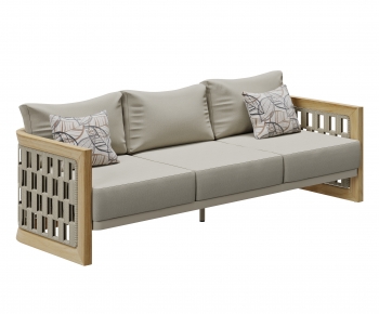 Modern Three-seat Sofa-ID:743320037