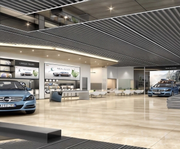 Modern Exhibition Hall-ID:204109913