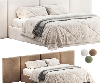 Modern Double Bed-ID:776269919