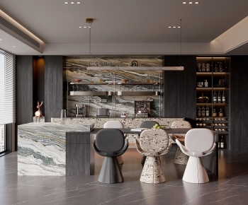 Modern Dining Room-ID:963707924