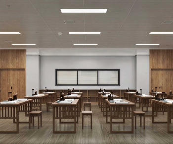 New Chinese Style Calligraphy Classroom-ID:601891997