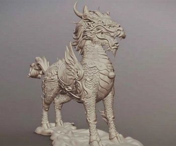 New Chinese Style Sculpture-ID:135843992
