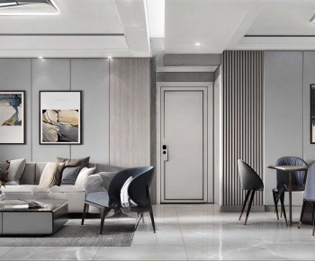 Modern A Living Room-ID:637115969