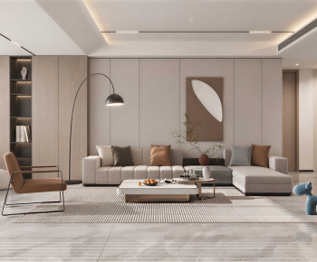 Modern A Living Room-ID:757282976