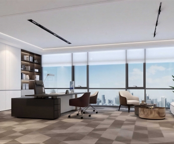 Modern Manager's Office-ID:540827999