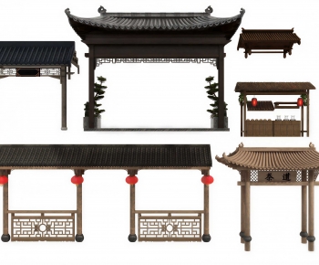 Chinese Style Facade Element-ID:175230985
