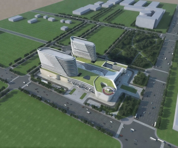 Modern Architectural Bird's-eye View Planning-ID:760991107