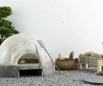 New Chinese Style Garden-ID:697796119