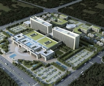 Modern Architectural Bird's-eye View Planning-ID:576334001