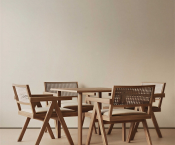 Modern Dining Table And Chairs-ID:889591939