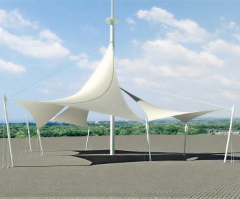 Modern Sunshade/Canopy/Tensioning Film-ID:130597112