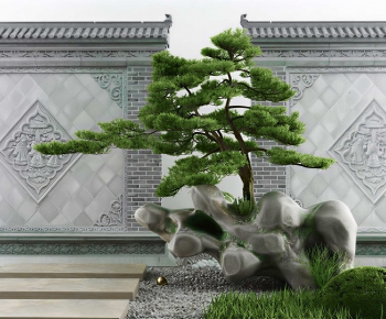 New Chinese Style Landscape Wall-ID:645935066