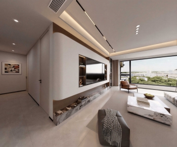 Modern A Living Room-ID:820719966