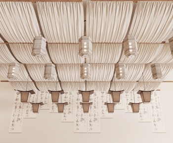 New Chinese Style Suspended Ceiling-ID:372132061