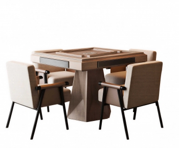Modern Mahjong Tables And Chairs-ID:387109994