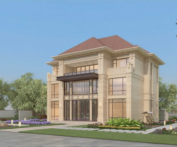 European Style Detached Villa-ID:722585929
