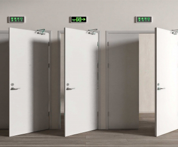 Modern Fire Door-ID:606939085