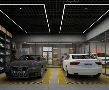 Industrial Style Automobile 4S Shop-ID:105500949