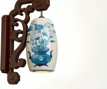 Chinese Style Wall Lamp-ID:847465997